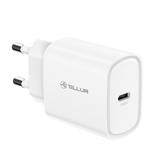  Tellur 20W USB-C PD wall charger white 