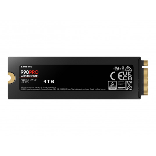  Samsung 990 PRO with Heatsink NVMe SSD 4TB Samsung 