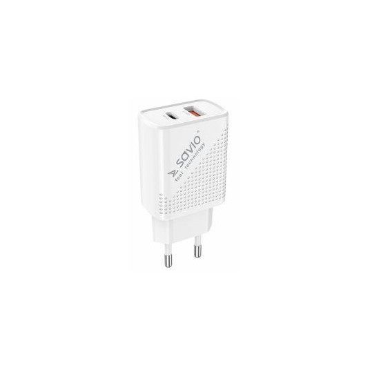  Savio LA-04 Wall USB charger Quick Charge PD 3.0 Charger 18W 