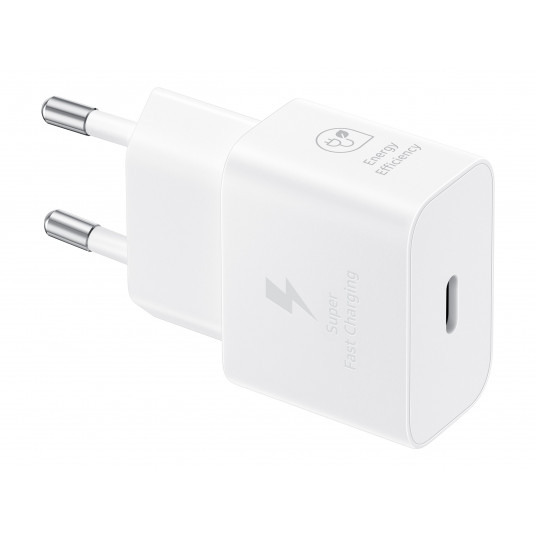 Įkroviklis Samsung EP-T2510NWEGE USB-C 25W Baltas