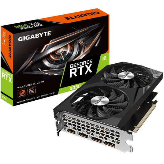  GIGABYTE GV-N3050WF2OCV2-8GD 1.0 Gigabyte 