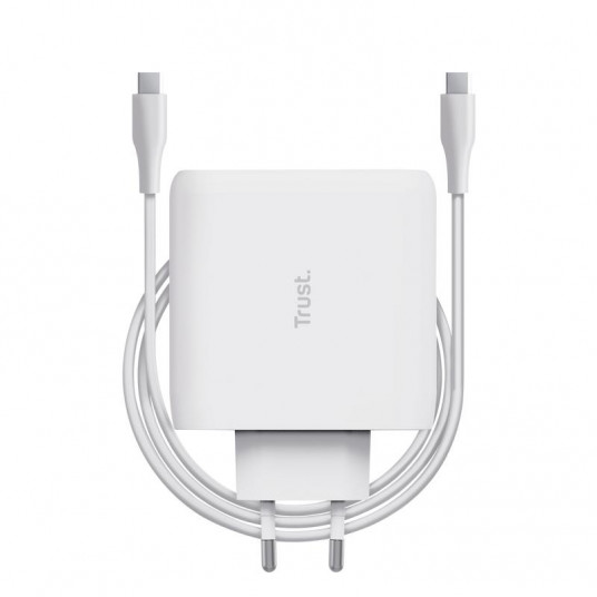  MOBILE CHARGER WALL MAXO 100W/USB-C WHITE 25140 TRUST 