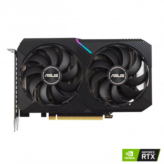  Asus DUAL-RTX3050-O8G NVIDIA, 8 GB, GeForce RTX 3050, GDDR6, PCI Express 4.0, HDMI ports quantity 1 