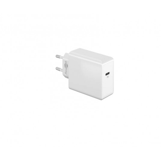  Goobay 61762 USB-C PD Fast Charger (65 W), White Goobay 