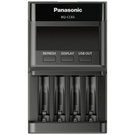 Panasonic Battery Charger ENELOOP Pro BQ-CC65E AA/AAA, 2 hours 