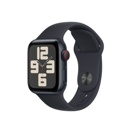  Apple Watch SE 2nd Gen Išmanusis laikrodis GPS 40mm Midnight Aluminum Case/Midnight Sport Band S/M 