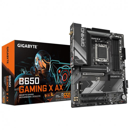 Mainboard|GIGABYTE|AMD B650|SAM5|ATX|Memory DDR5|Memory slots 4|1xPCI-Express 3.0 16x|1xPCI-Express 4.0 16x|3xM.2|1xHDMI|1xDisplayPort|3xUSB 2.0|4xUSB 3.2|1xUSB-C|1xPS/2|1xRJ45|3xAudio port|B650GAMINGXAX1.5