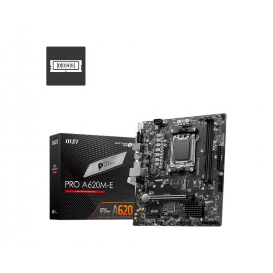  MB AMD A620 SAM5 MATX/PRO A620M-E MSI 