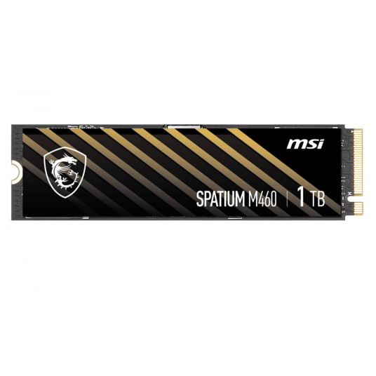  SSD|MSI|SPATIUM M460|1TB|M.2|PCIE|NVMe|3D NAND|Write speed 4500 MBytes/sec|Read speed 5000 MBytes/sec|MTBF 1500000 hours|S78-440L930-P83 