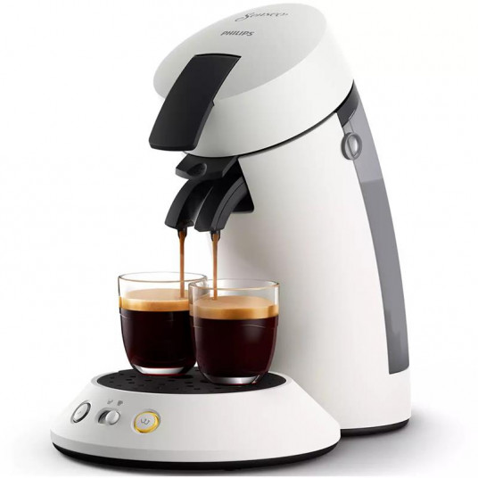 Coffee pod machine Philips, Original plus white
