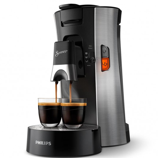 Coffee pod machine Senseo Select Deep Black/steel