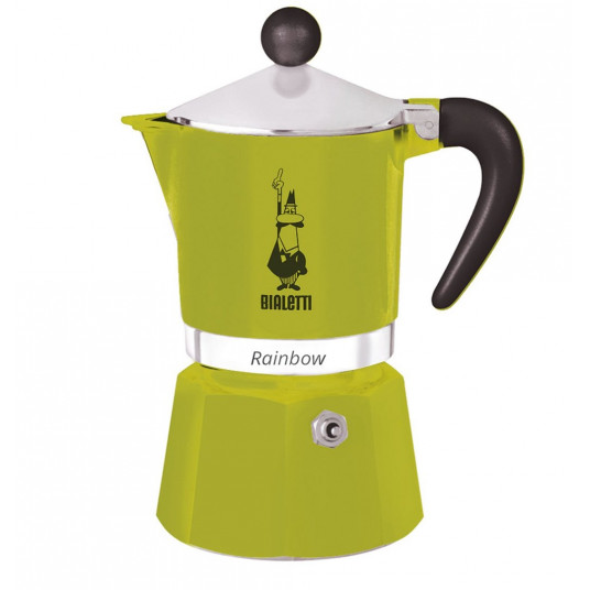  Bialetti Rainbow 0,27 L Aliuminis, Termoplastikas 
