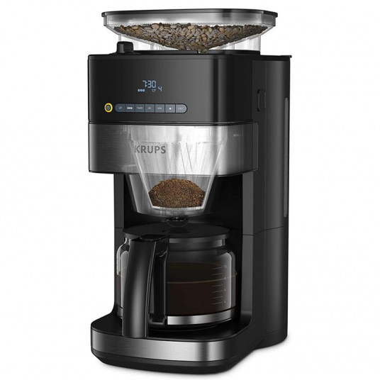 Filter Coffee maker with grinder Krups