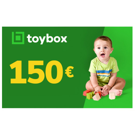  150 Eur vertės Toybox.lt dovanų kuponas 