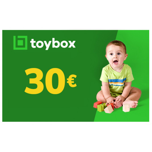  30 Eur vertės Toybox.lt dovanų kuponas 