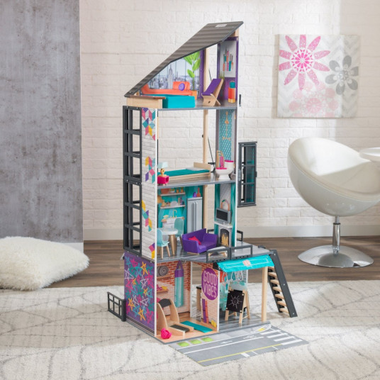  Lėlių namelis Kidkraft  BIANCA CITY LIFE DOLLHOUSE 65989 