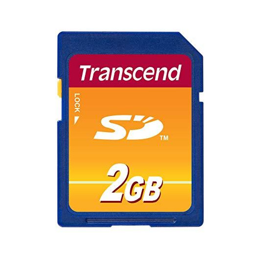  MEMORY SECURE DIGITAL 2GB/TS2GSDC TRANSCEND 