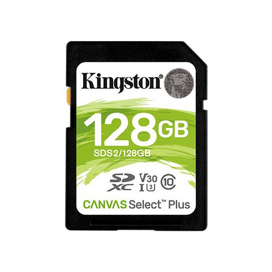 MEMORY SDXC 128GB C10/SDS2/128GB KINGSTON