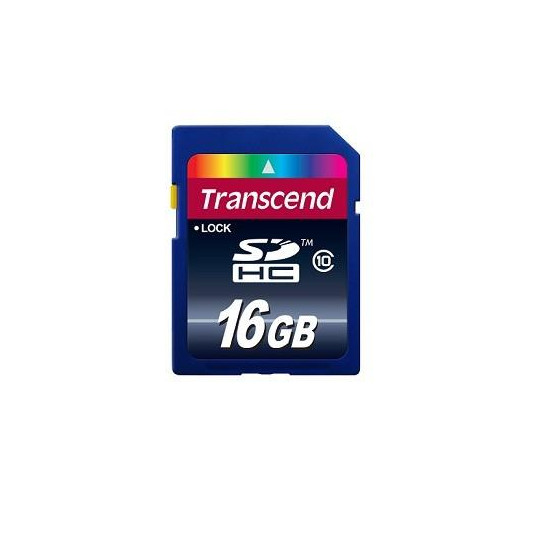  MEMORY SDHC 16GB/CLASS10 TS16GSDHC10 TRANSCEND 