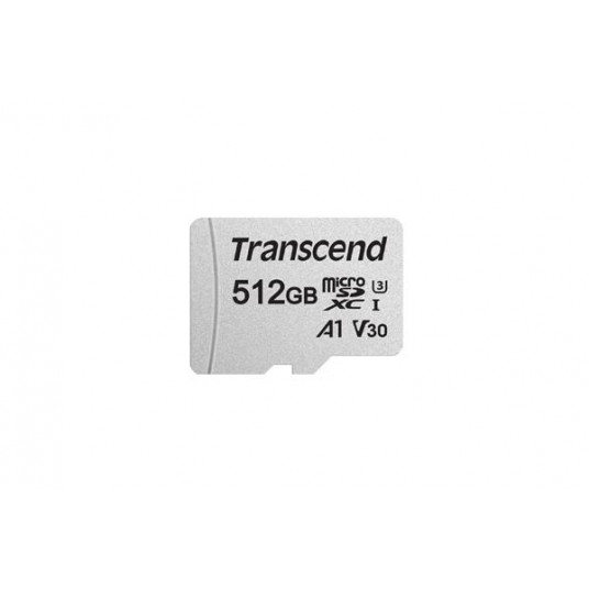  MEMORY MICRO SDXC 512GB W/A/TS512GUSD300S-A TRANSCEND 