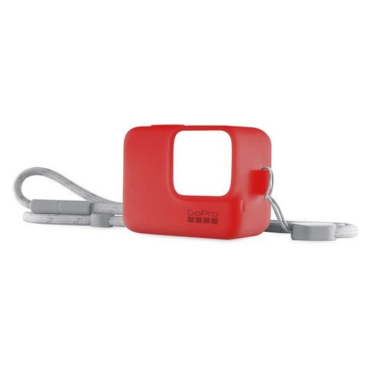  GoPro Sleeve and Lanyard Firecracker red 