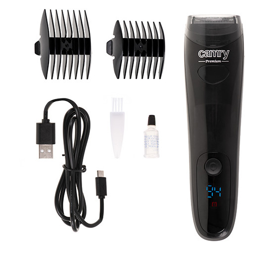  Camry Beard trimmer CR 2833 Cordless, Number of length steps 4, Black 