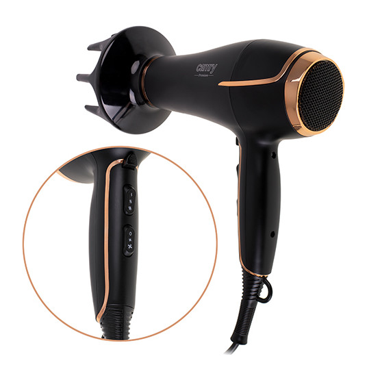  Camry Hair Dryer CR 2255 2200 W, Black 