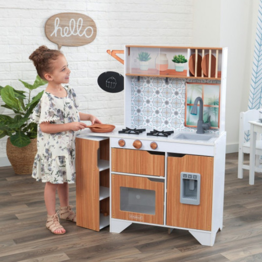 Kidkraft virtuvėlė Artisan Island Toddler Play Kitchen 53441 