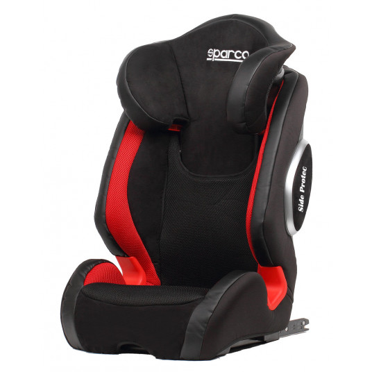  Automobilinė kėdutė Sparco F1000KI Black-Red Isofix (F1000KIG23RD) 15-36 Kg 