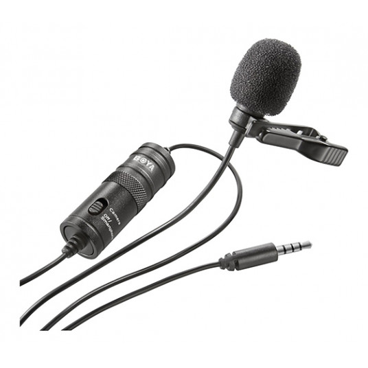  Boya Lavalier Microphone BY-M1 Smartphone &amp; DSLR 6m 