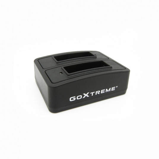  GoXtreme Dual charger f. batt R-WiFi,Enduro,Disc,Pio 01491 