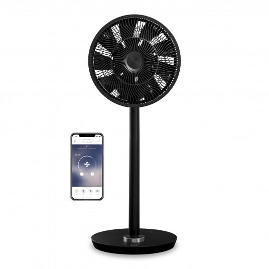  Duux Smart Fan Whisper Flex Stand Fan, Timer, Number of speeds 26, 3-27 W, Oscillation, Diameter 34 cm, Black 