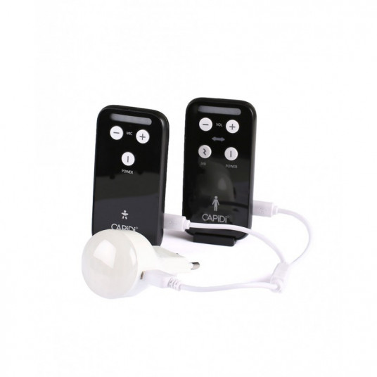 Mobili auklė CAPIDI BABY ALARMS BLACK 328288B