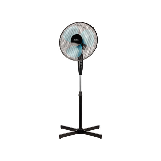  MPM MWP-17/C Stand Fan, Number of speeds 3, 50 W, Oscillation, Diameter 42 cm, Black 