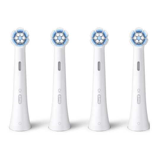 Dantų šepetėlio antgaliai Oral-B iO SW-4 Gentle Care, Balti