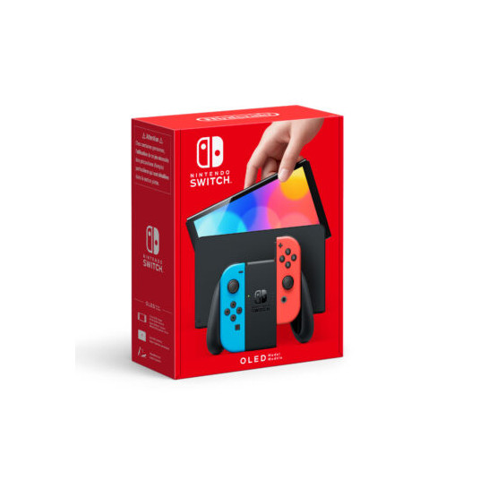  Žaidimų konsolė Nintendo Switch OLED Neon 