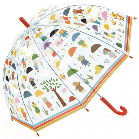  Djeco vaikiškas skėtis "Po lietumi", DD04809 