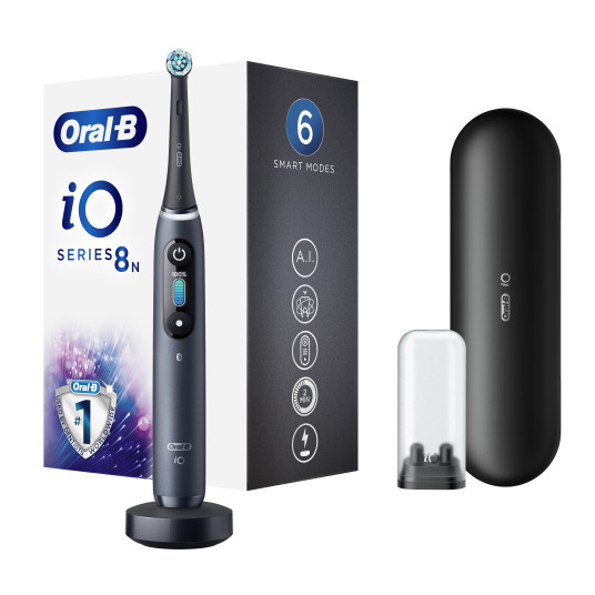 Dantų šepetėlis Oral-B iOM8.1B2.2BD Black Onyx