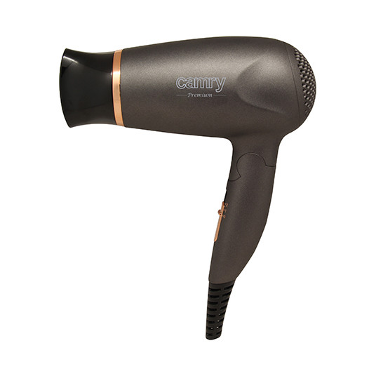 Camry Hair Dryer CR 2261 1400 W, Number of temperature settings 2, Metallic Grey/Gold 