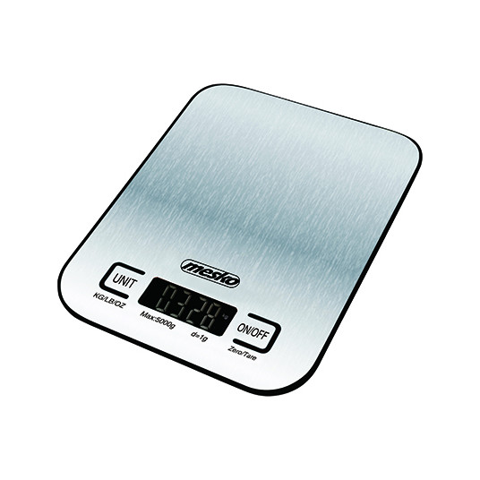  Mesko Kitchen scale MS 3169 black Maximum weight (capacity) 5 kg, Graduation 1 g, Black 