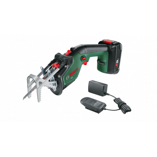 Akumuliatorinis genėjimo pjūklas Bosch Keo 18 LI, 18V 1x2Ah