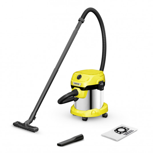  Drėgno ir sauso valymo dulkių siurblys Karcher WD 2 PLUS S V-15/4/18 (1.628-050.0) 