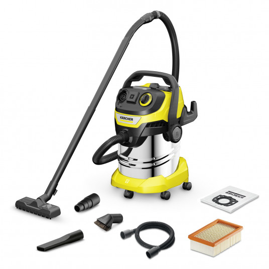  Drėgno ir sauso valymo dulkių siurblys Karcher WD 5 P S V-25/5/22 WORKSHOP (1.628-374.0) 