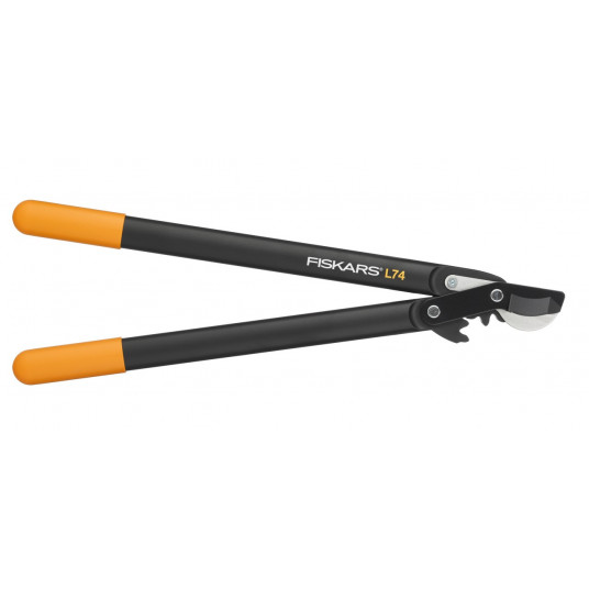 Sodo žirklės prasilenkiančiais kablio formos ašmenimis Fiskars PowerGear M L74 (1000582)