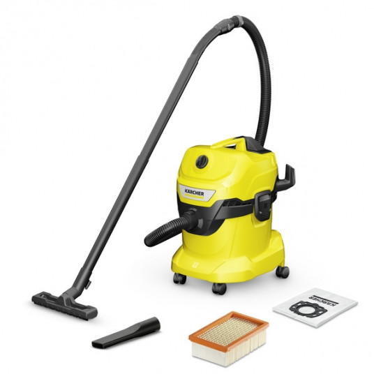  Drėgno ir sauso valymo dulkių siurblys Karcher WD 4 V-20/5/22, 1.628-201.0 