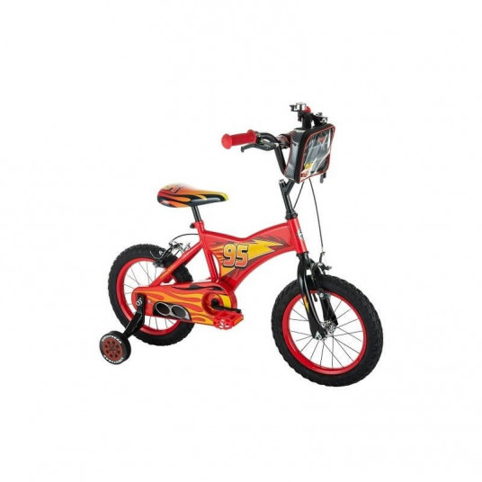  Dviratis Huffy Cars 14" Bike, raudona 