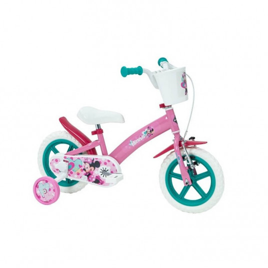  Dviratis Huffy Minnie 12" Bike, rožinė / žalia 
