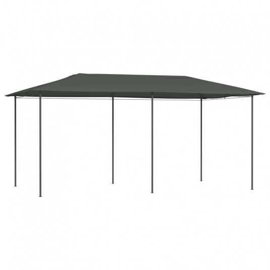  Pavėsinė, antracito spalvos, 3x6x2,6m, 160g/m² 