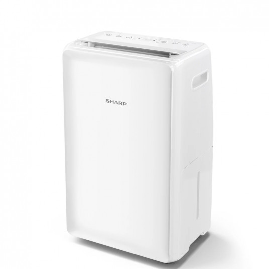  Sharp Dehumidifier UD-P20E-W Power 270 W, Suitable for rooms up to 48 m³, Water tank capacity 3.8 L, White 