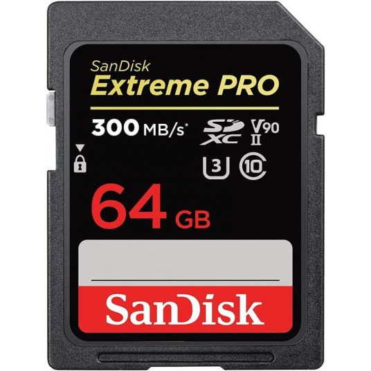  64GB SanDisk Extreme Pro SDXC 300MB/s 